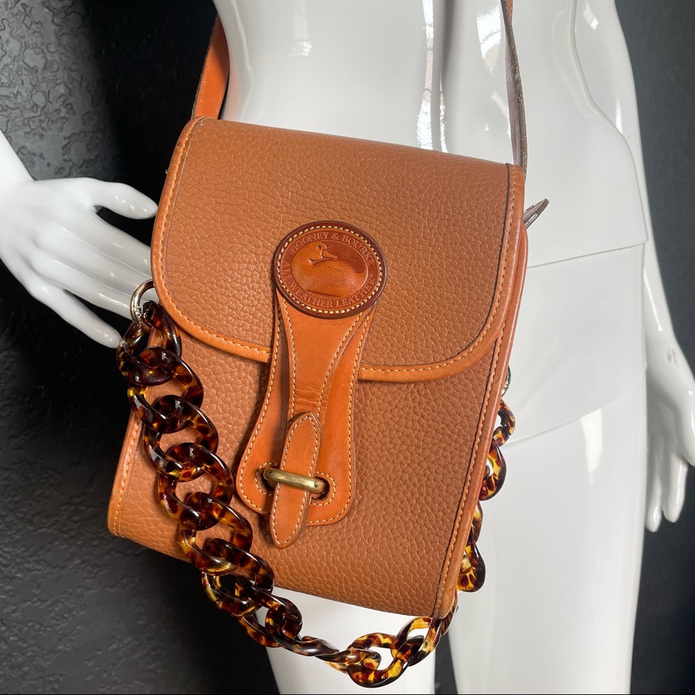 Dooney and Bourke AWL mini  Essex Crossbody Bag Peanut